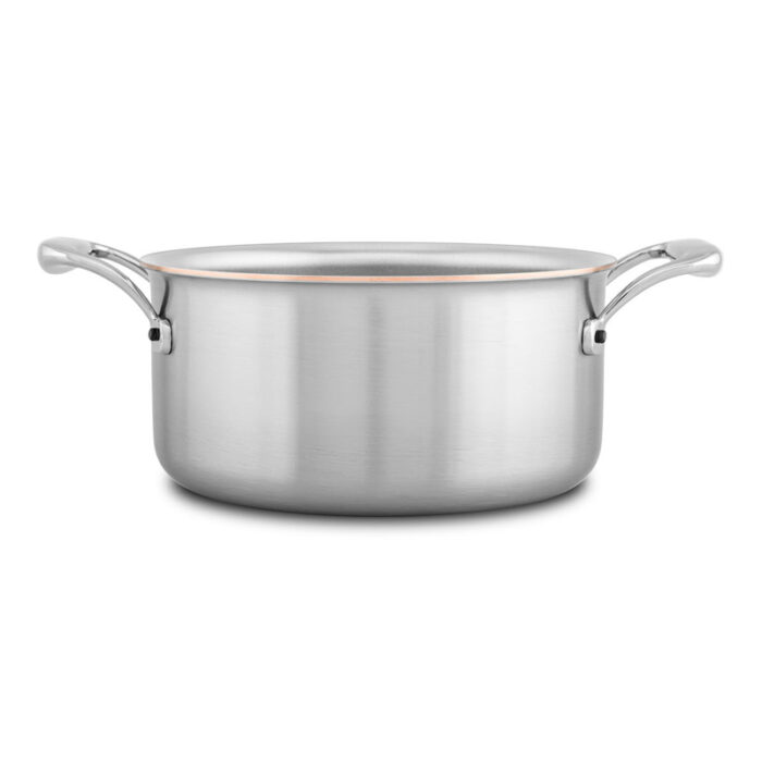 Gastrolux Pentola In Alluminio Pressofuso Con 2 Manici, 20 Cm – Rivestimento Antiaderente Biotan Plus, Adatta A Tutti I Piani Cottura